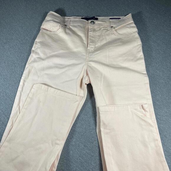 Gloria Vanderbilt Women's Amanda Pants Size 8 Casual Pants Peach/pink - Picture 3 of 7